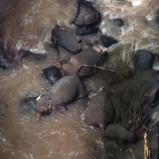 Un parque en Tailandia fue cerrado ante este hecho lamentable. Foto: EFE