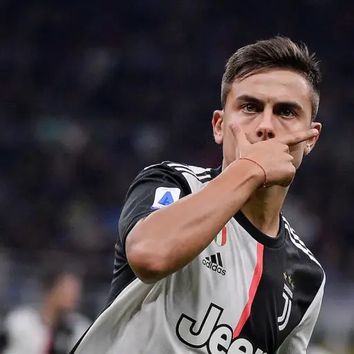 Dybala celebracion de la Juventus ,