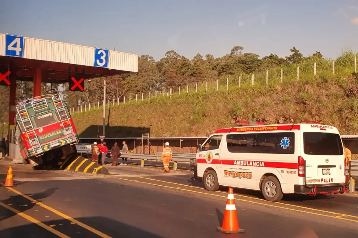 Accidente autopista Siva palin escuintla