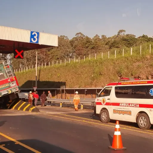 Accidente autopista Siva palin escuintla