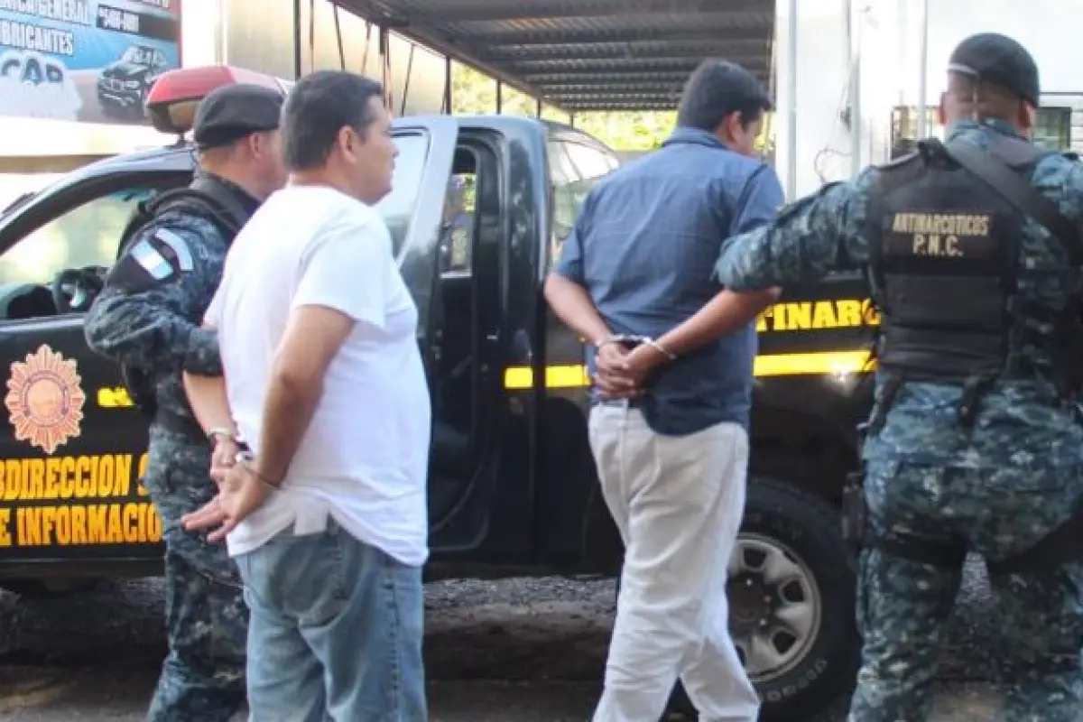 Capturados en Suchitepéquez