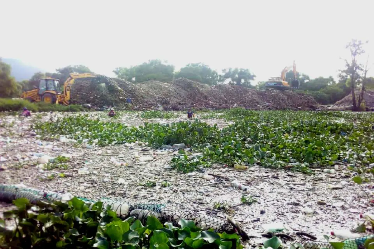 Contaminación-en-el-lago-de-Amatitlán, 