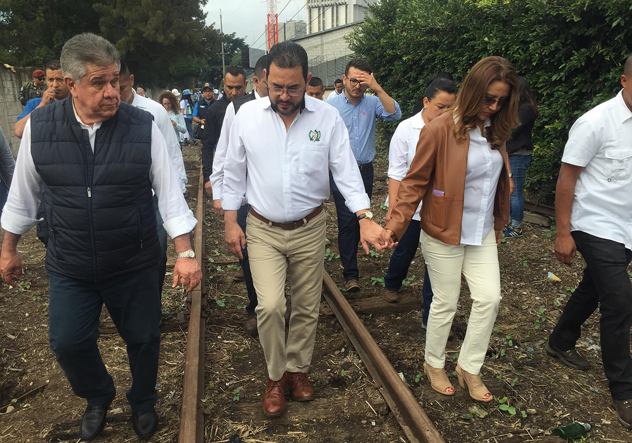 Tren descarrillado FEGUA Jimmy Morales Emisoras Unidas Guatemala | 