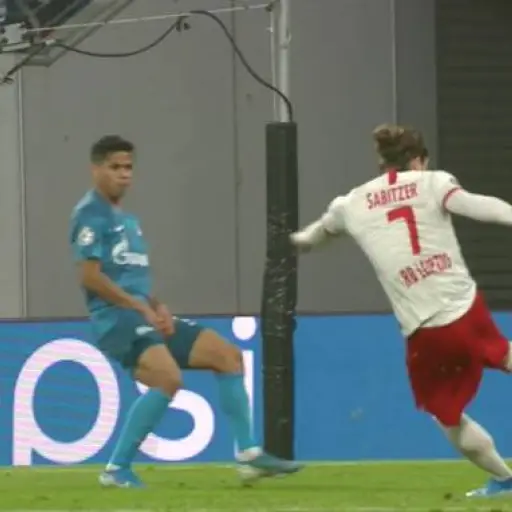 El impresionante gol de Sabitzer al Zenit.