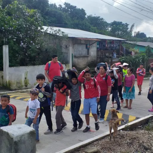 Conmemoran 117 de erupcion del volcan Santa Maria con simulacro ,