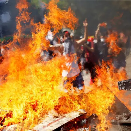 chile protestas ,
