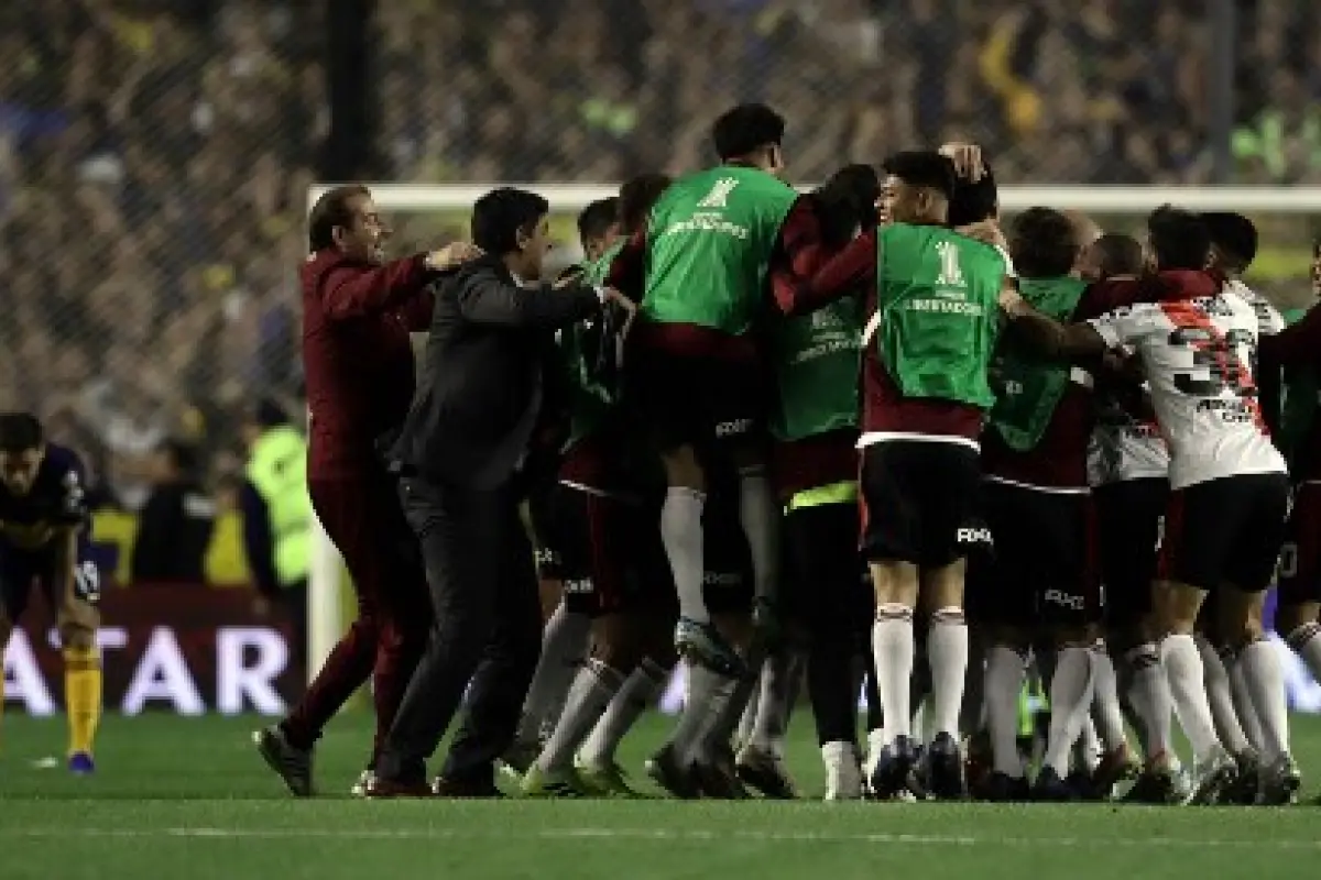 El cuadro millonario pasó a la final de la Libertadores. Foto: AFP.