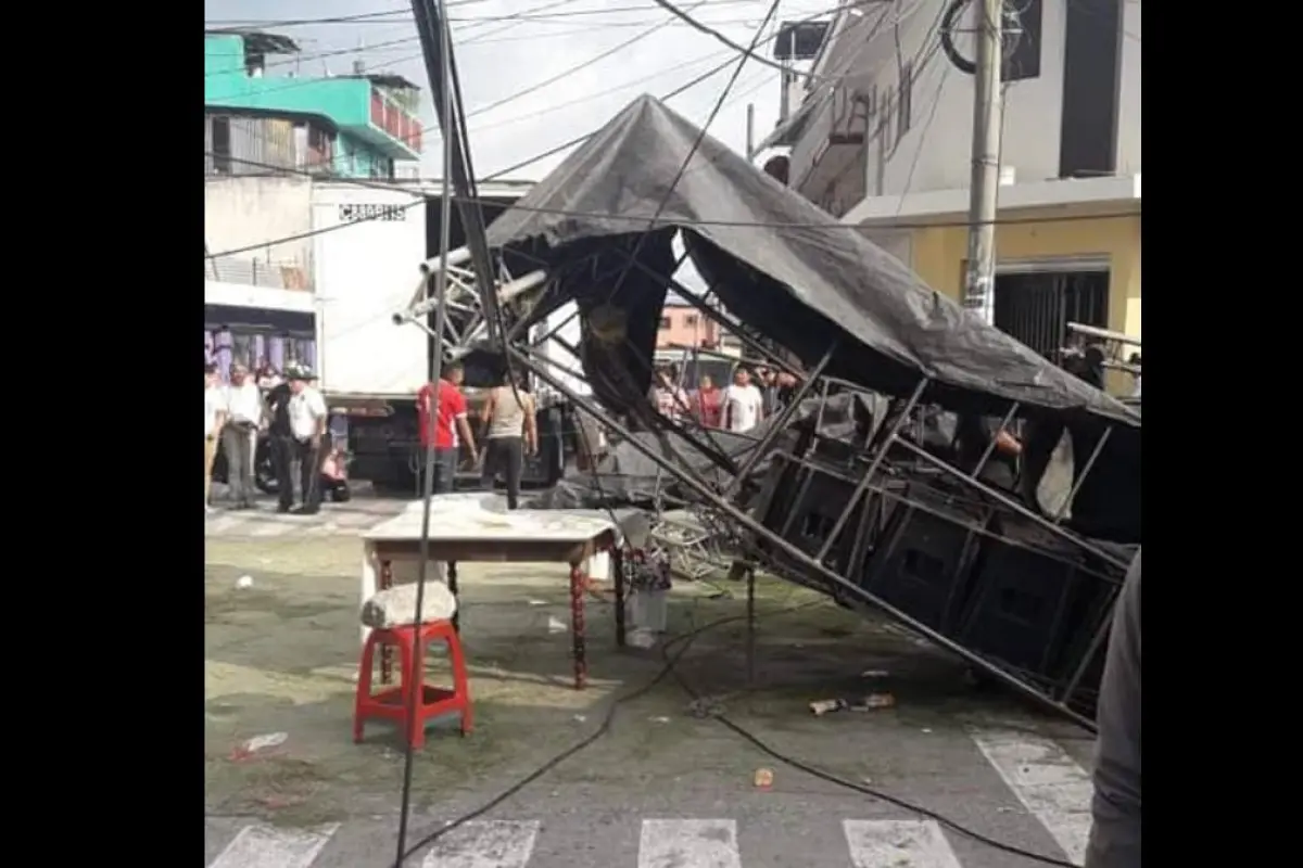 Por tercer día se llevaban a cabo los festejos en esta colonia popular.