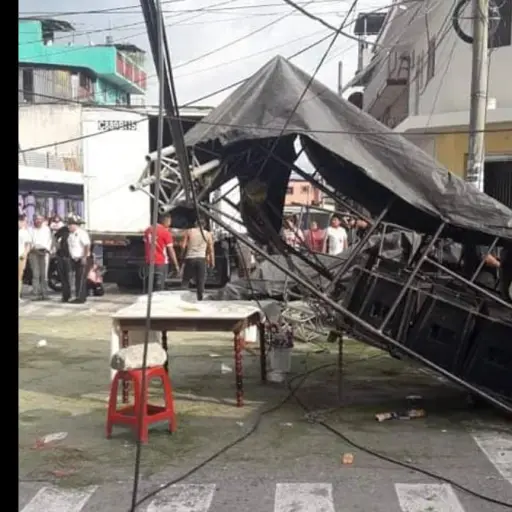 Por tercer día se llevaban a cabo los festejos en esta colonia popular.