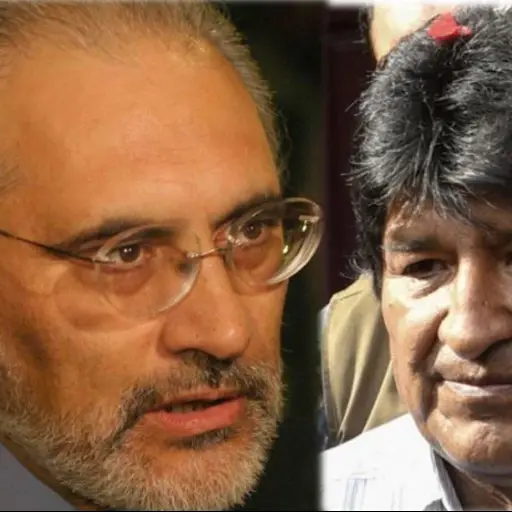 carlos mesa evo morales ,