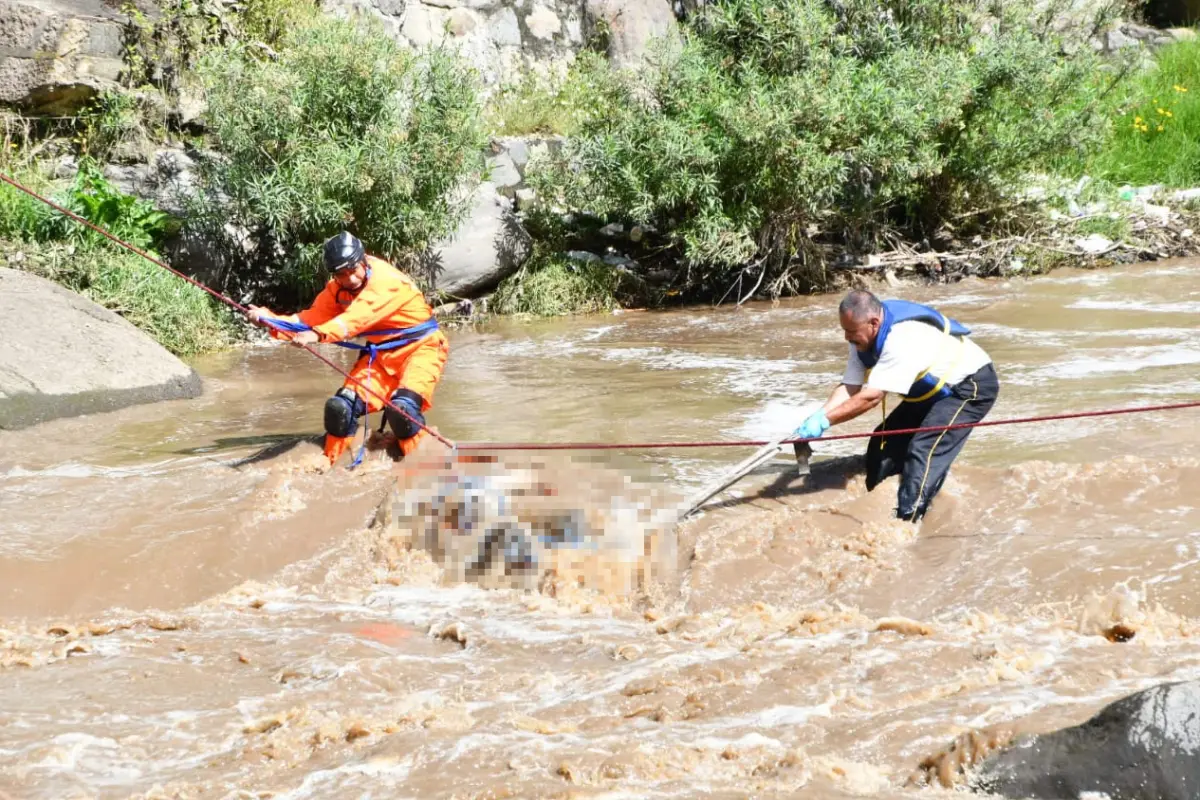 Cuerpo de joven sin vida rescatado del río Samalá