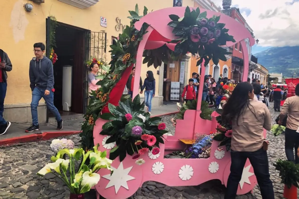 festival de las flores antigua, 