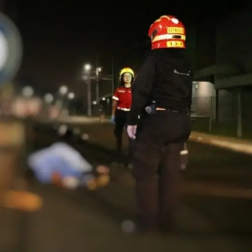 motorista atropellado ,