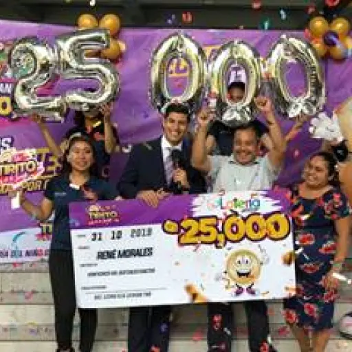 Usted puede convertirse en un afortunado ganador.