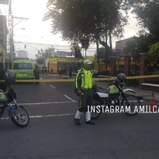 El hecho ocurrió cerca de estación de la policía en la zona 5.