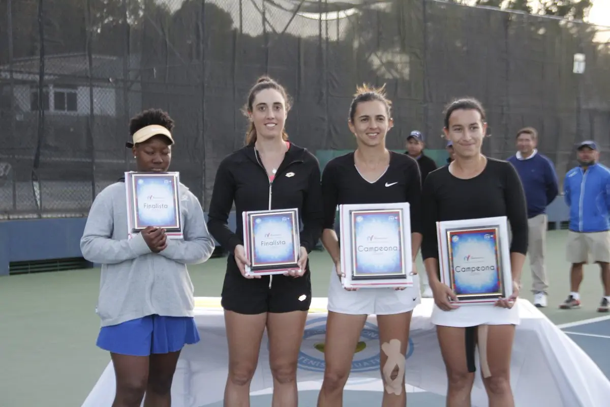 Weedon y Morales campeonas del primer Torneo ITF Futuro Femenil, 