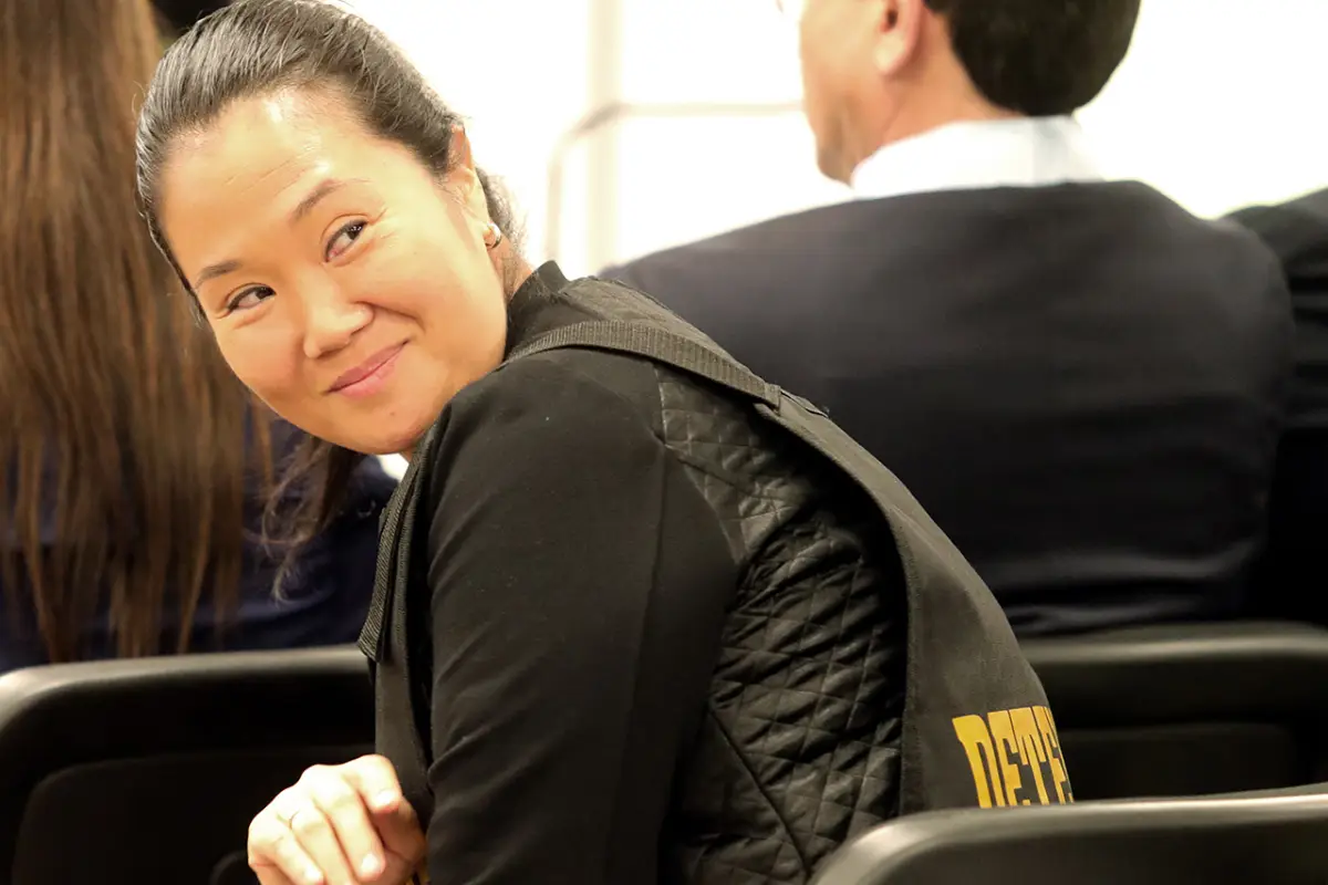 En foto: la líder opositora peruana Keiko Fujimori. 