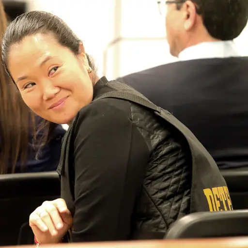 En foto: la líder opositora peruana Keiko Fujimori. 