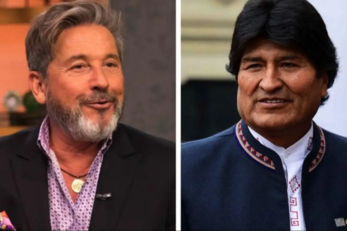 Ricardo Montaner Evo Morales