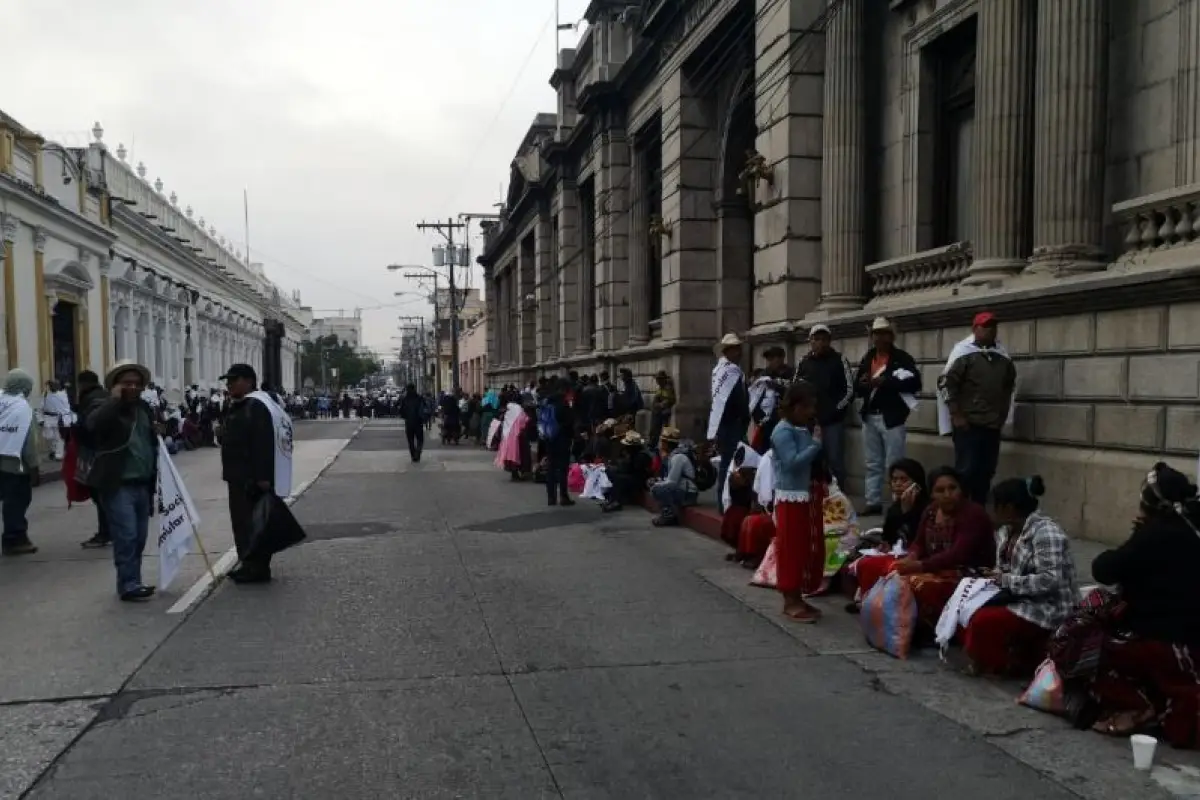 activistas en el congreso, 