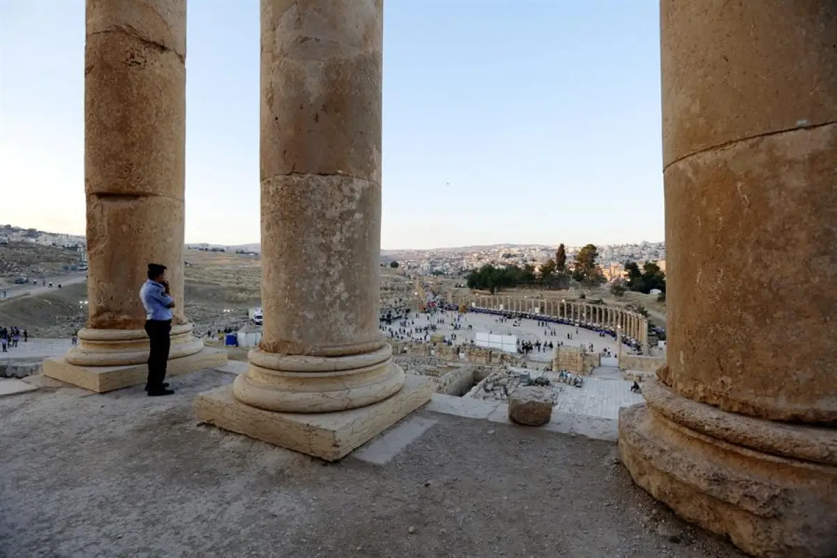 jerash jordania, 