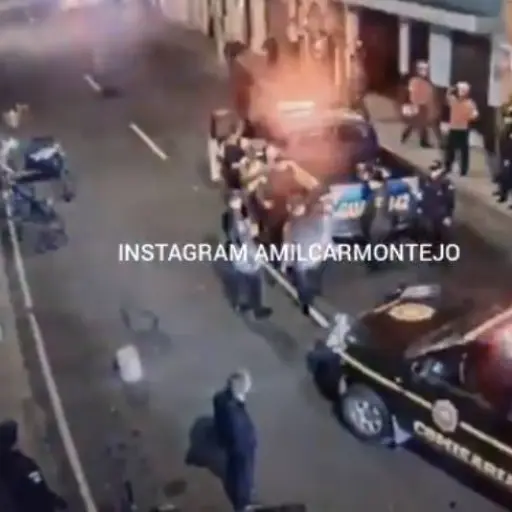 La PNC rodeó la casa donde se encontraba el sujeto