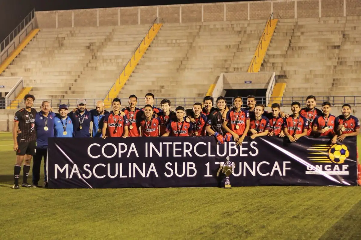 Municipal Sub17 campeón de la UNCAF, 