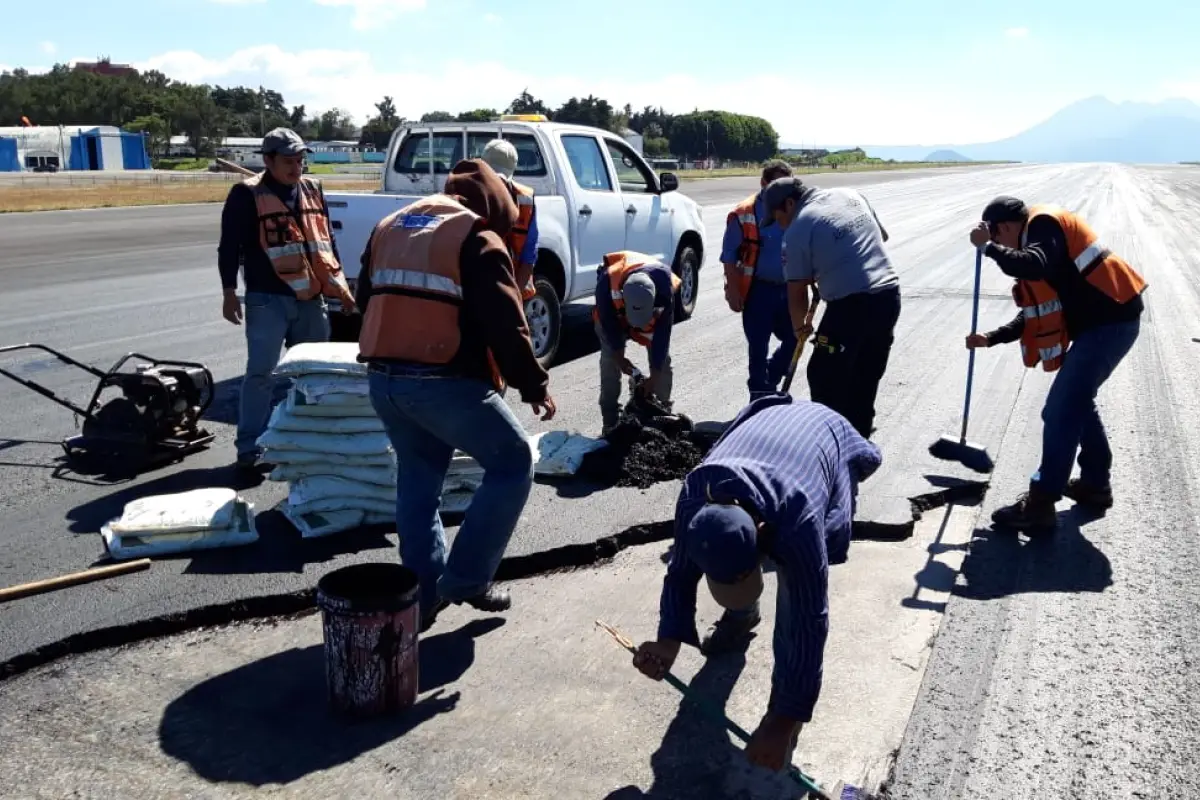 cierre aeropuerto la aurora Emisoras Unidas Guatemala, 