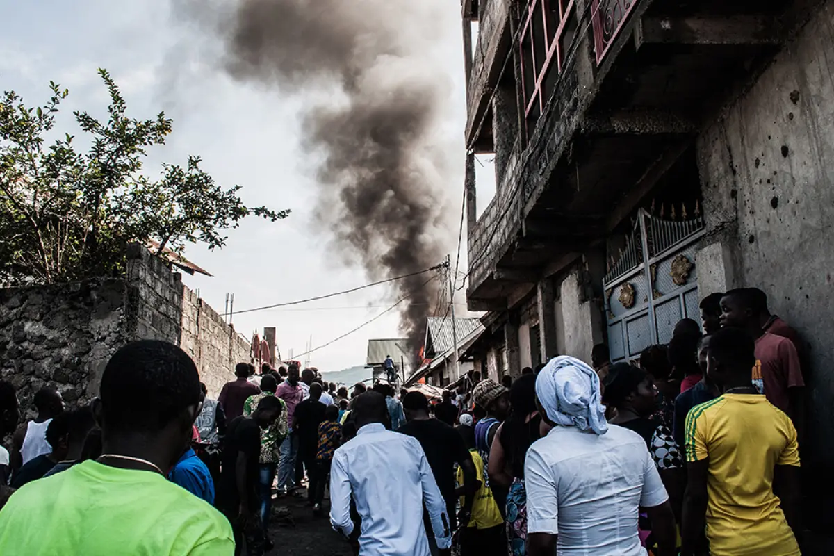 accidente avion congo afp, 