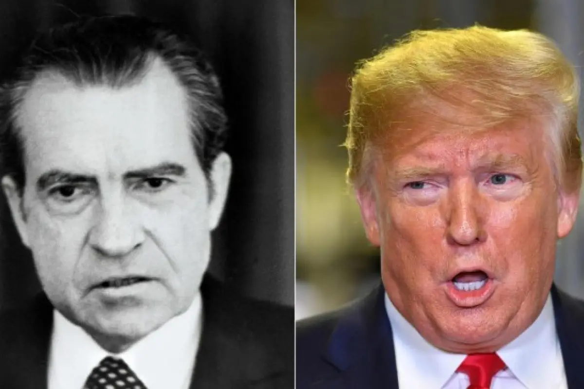 Las acusaciones contra Trump son más serias a las que enfrentó Nixon
