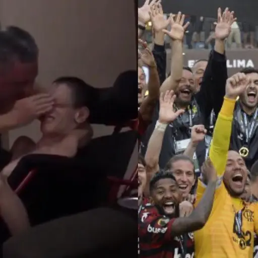 Las emociones del joven han dado la vuelta al mundo.