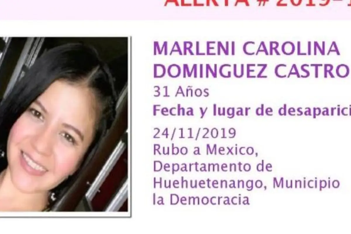 Marleni Carolina Alerta Isabel, 