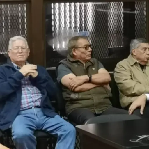 Son señalados de masacres contra pobladores ixiles durante el Conflicto Armado Interno.