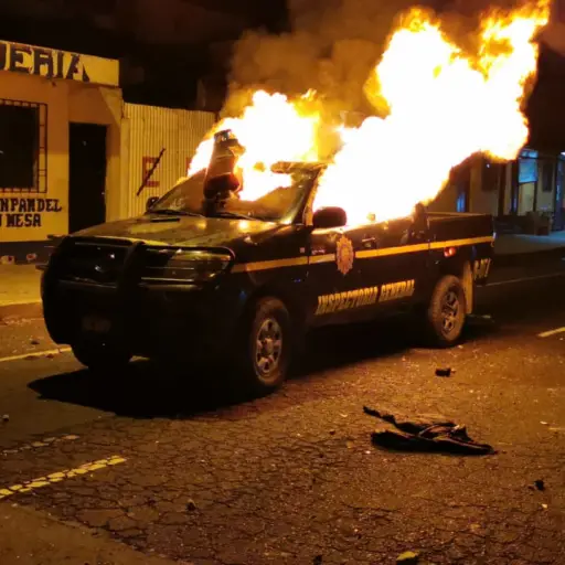 Balacera en la zona 7 de la Capital deja cuatro policías heridos
