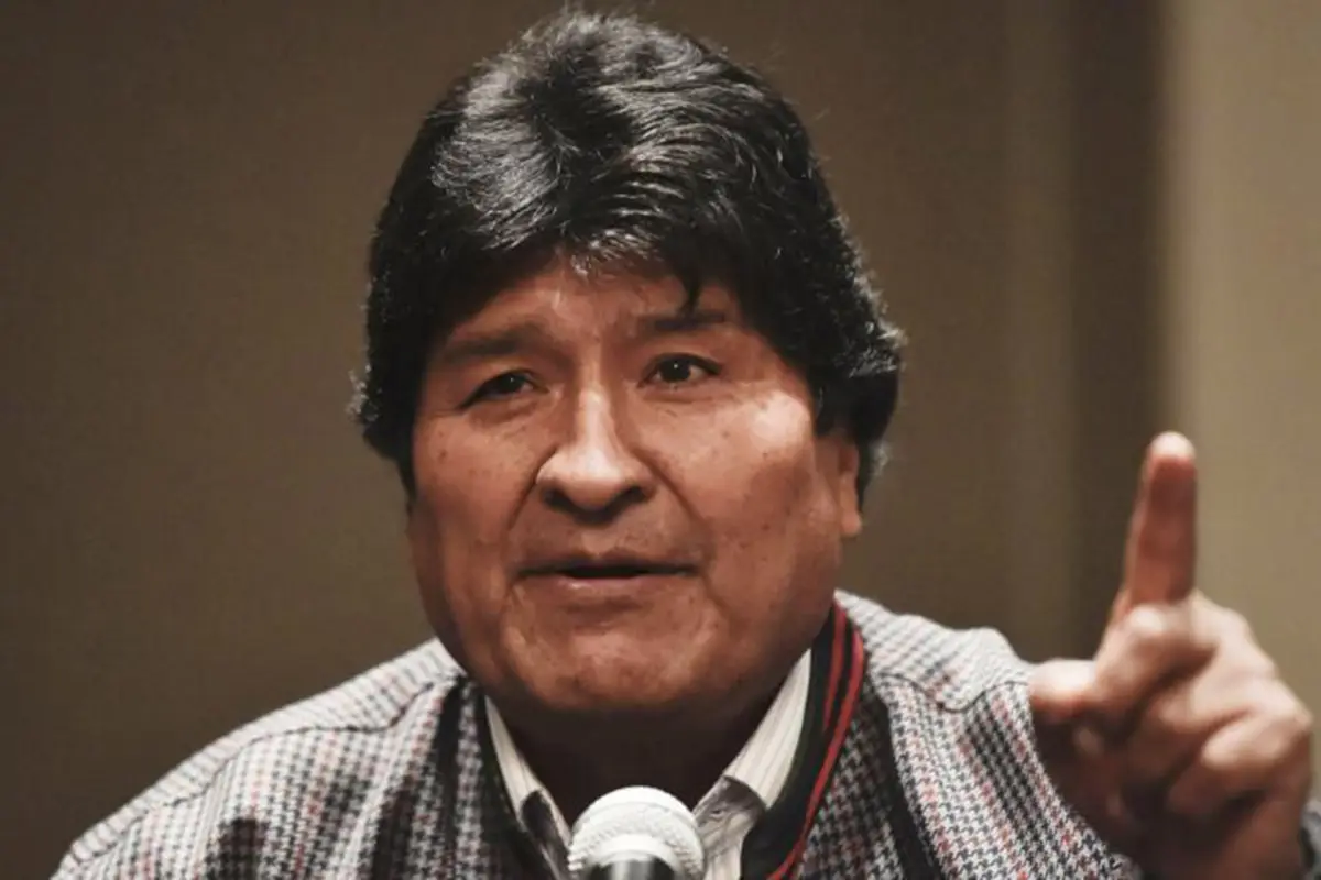 El expresidente de  Bolivia Evo Morales