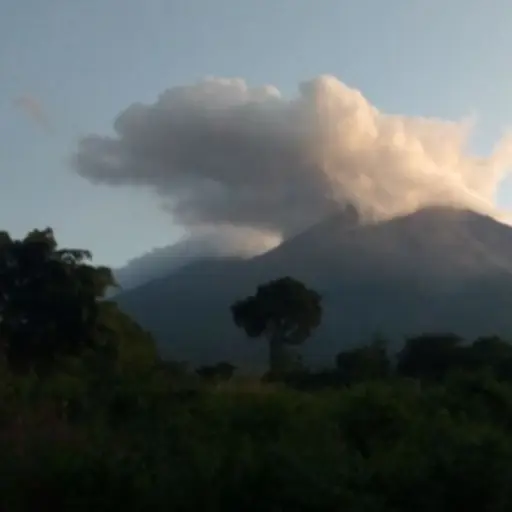 volcán de Fuego ,