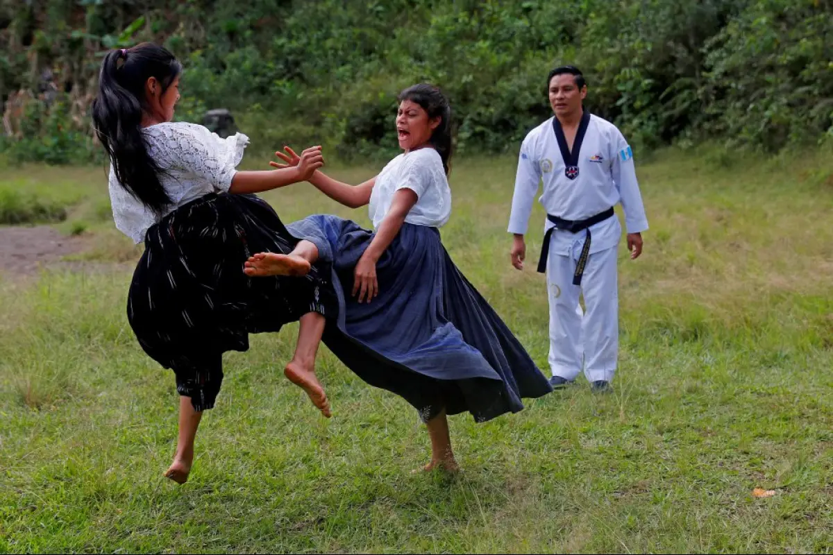 Las niñas y adolescentes han tenido varios logros gracias a los entrenamientos. Foto: EFE.