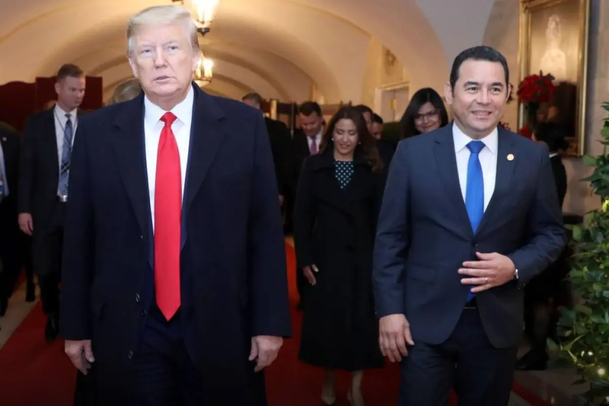 Ambos gobernantes se reunieron en la Casa Blanca.