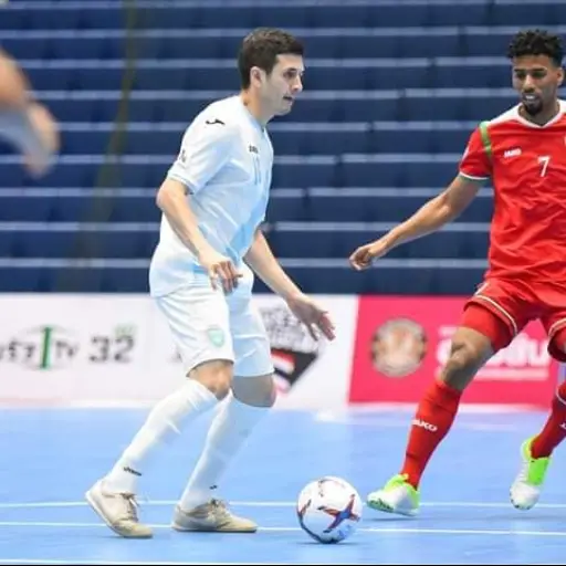 Acción del partido entre Guatemala y Omán. Foto: Fedefut