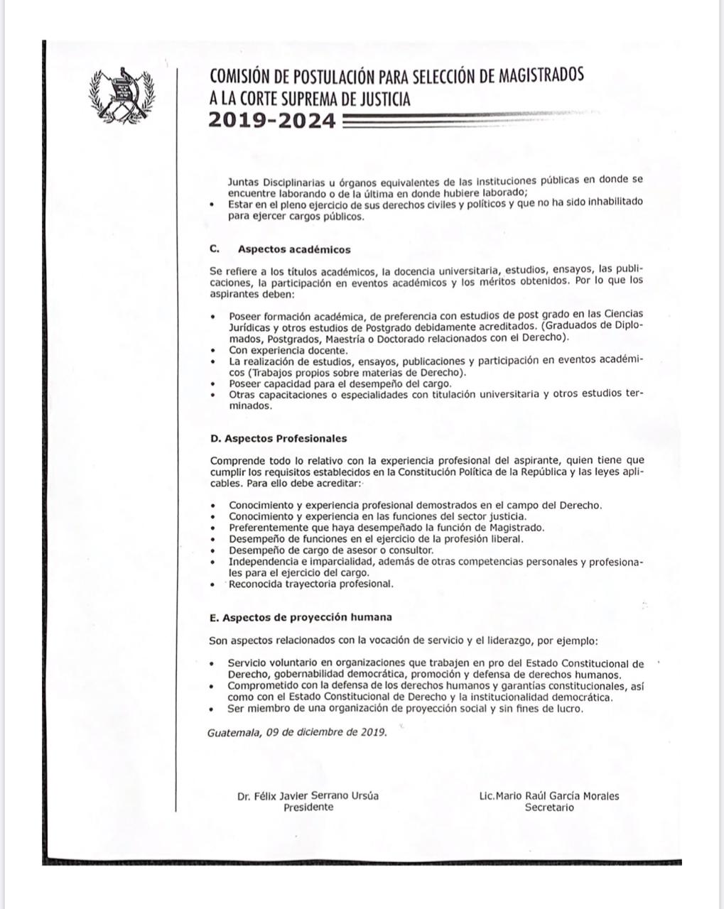 perfil aspirantes csj2 | 