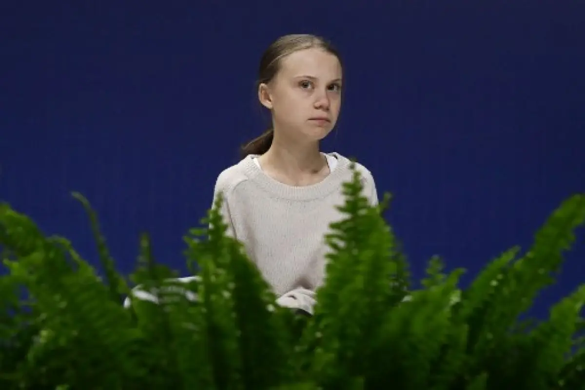 Activista ambiental Greta Thunberg, personalidad del año de revista TIME . Foto: AFP