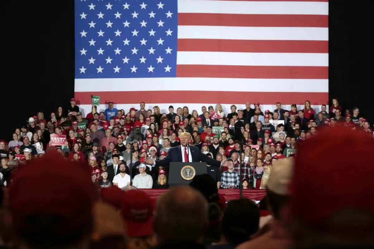 Trump acusó a los demócratas. Foto: AFP.