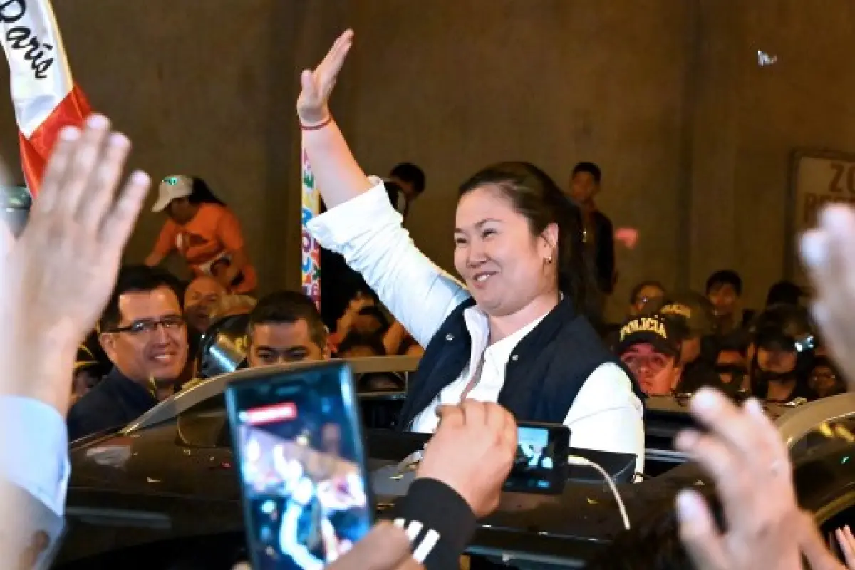 Fuerza Popular, partido político liderado por Keiko Fujimori, fue incorporado en las investigaciones por recibir dinero de la brasileña Odebrecht. Foto: AFP