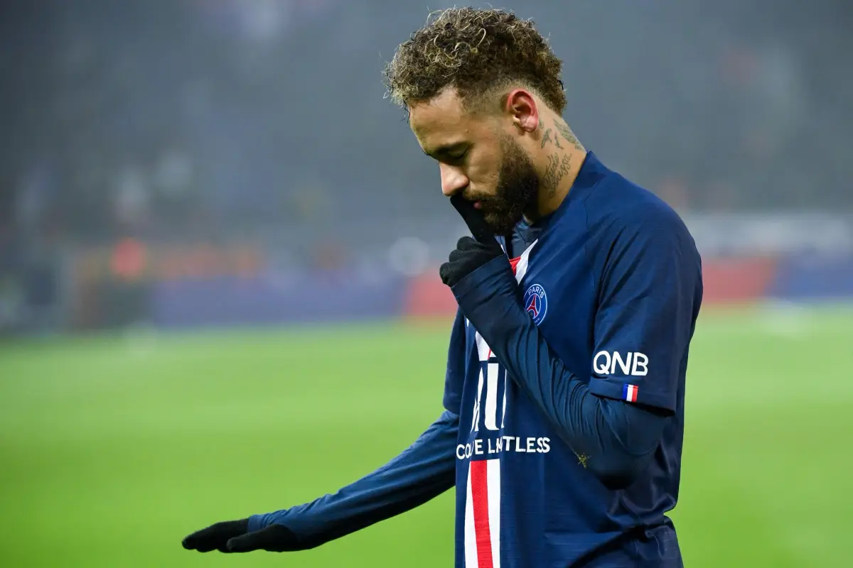 Neymar polémica celebración gol PSG, 