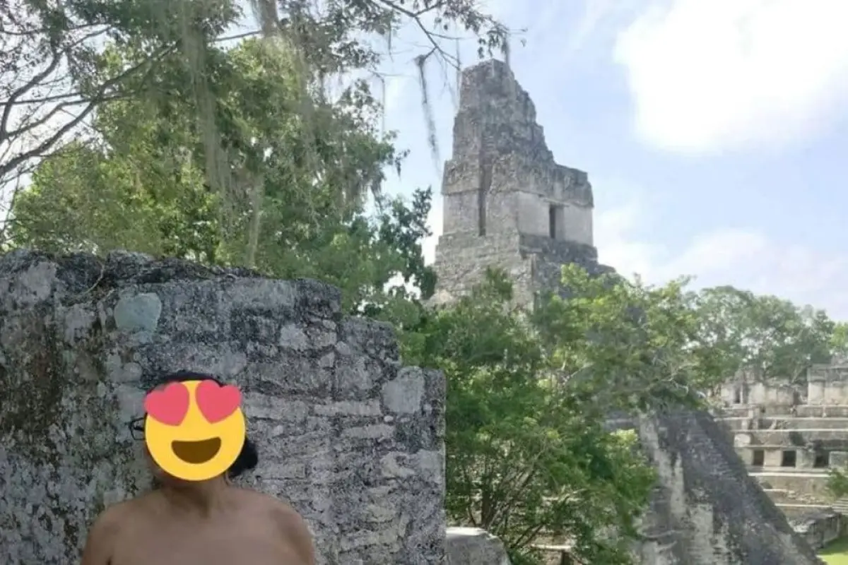 Tikal mujer