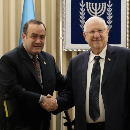 Alejandro-Giammattei-presidente-Israel-Reuvén-Rivlin-Irsael-Jerusalén-embajada ,