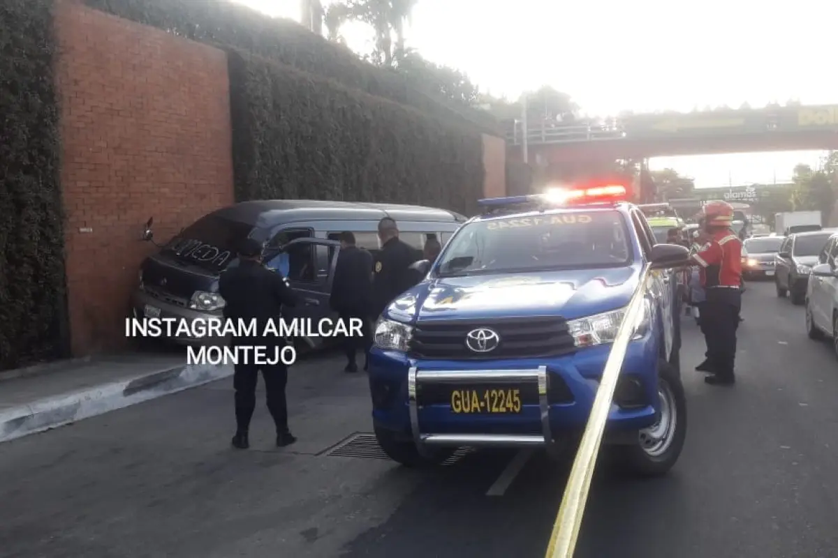 La PNC montó un operativo para dar con los responsables. 