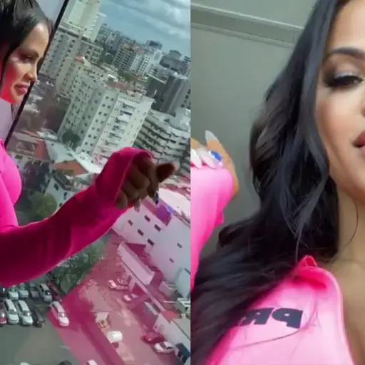 Natti Natasha twerking Daddy Yankee Emisoras Unidas Guatemala ,