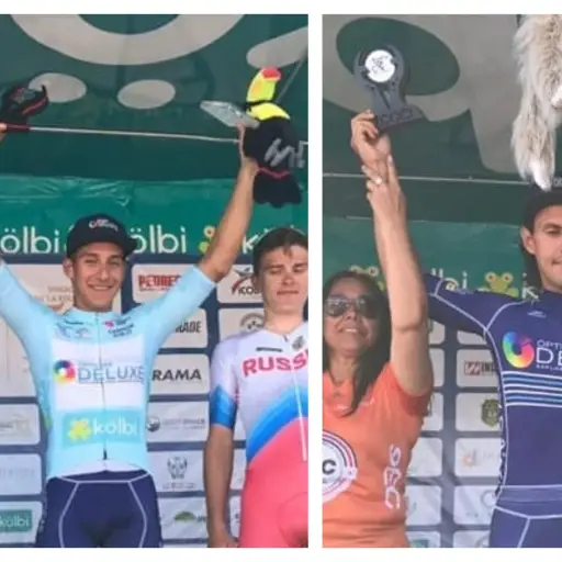 Luis López fue tercero de la Vuelta a Costa Rica. Foto Duro al Pedal 