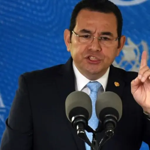 Jimmy Morales presidente AFP PHOTO / Johan ORDONEZ ,